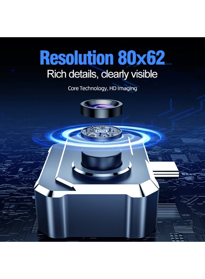 NOYAFA HD Mobile Thermal Imager for Android, USB-C Infrared Camera: AI- Filtered, with Advanced Tracking, Customized Colors, and Smart App for Water Leak Detection HVAC Electrical Plumbing, Automotive Repair - Image 5